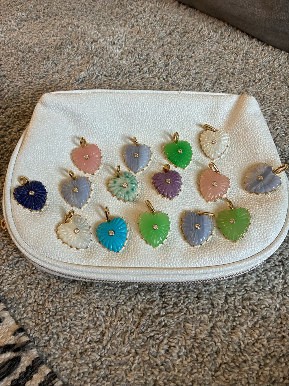 THATCH Malene Heart Pendant. Variety of colors! Choose the one you love!💚